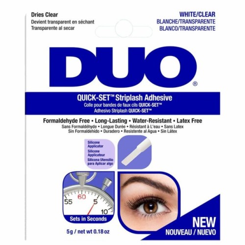 DUO Quick-Set Strip Lash Adhesive White/Clear (7g) (DUO Quick-Set Strip Lash Adhesive White/Clear (7g) BLUE)